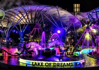 Lake of Dreams at Resorts World Sentosa in Singapore comes to life!