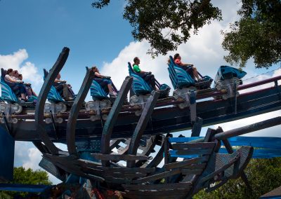 Riders on Mako at SeaWorld Orlando