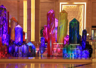 The Wishing Crystals at the Galaxy Casino in Macau China