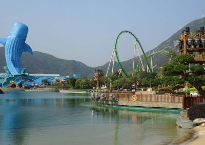 The Lagoon Spectacular at Chimelong Ocean Kingdom in Hengqin, Zhuhai, China