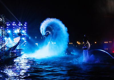 The Lagoon Spectacular at Chimelong Ocean Kingdom in Hengqin, Zhuhai, China