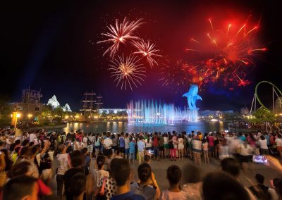 The Lagoon Spectacular at Chimelong Ocean Kingdom in Hengqin, Zhuhai, China