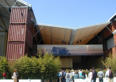 Ashes and Snow at the Nomadic Museum