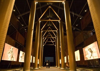 Ashes and Snow at the Nomadic Museum