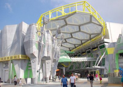 Sci-Fi City at Universal Studios Singapore