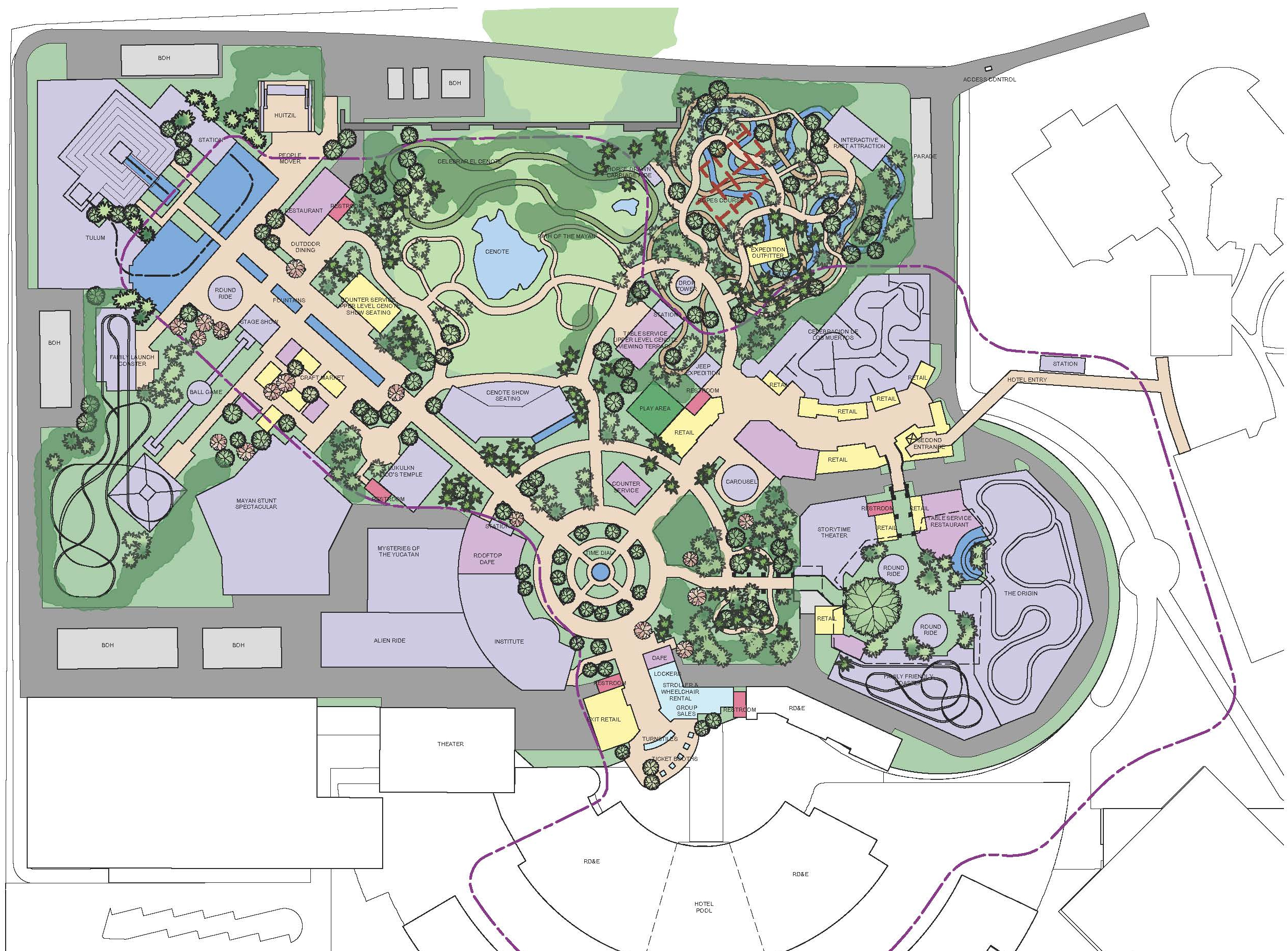 Amikoo_Park-Masterplan Diagram